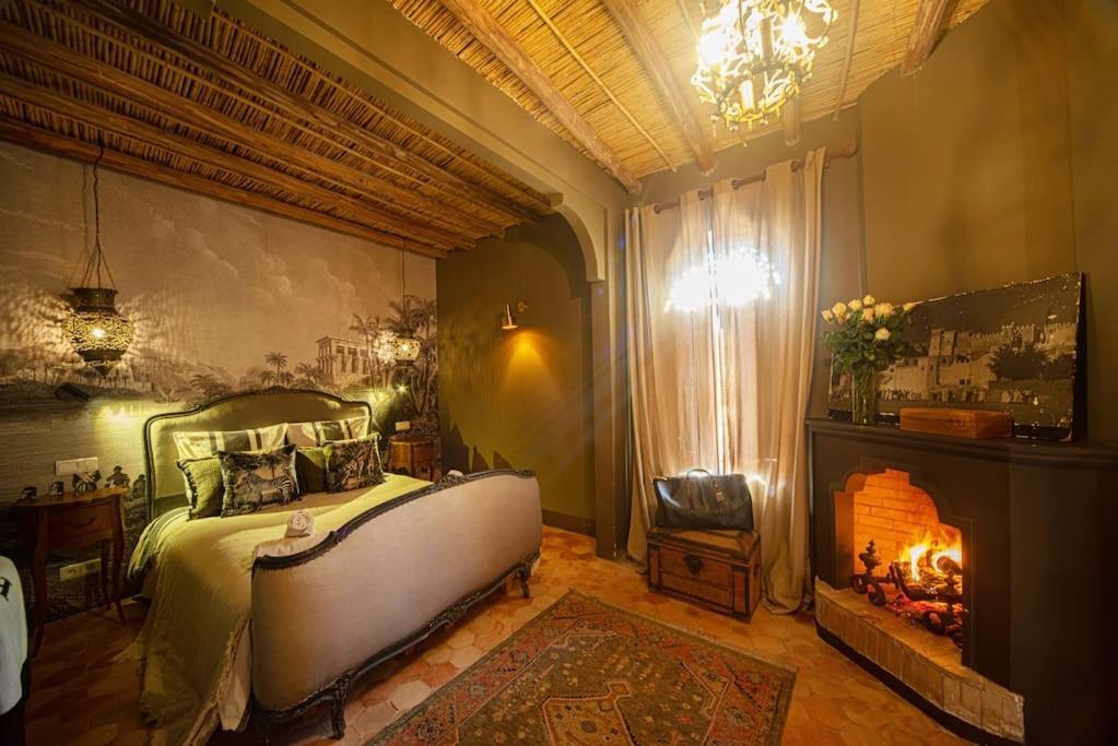 מרקש Aux Portes De Marrakech Villa Arts & Deco Avec Piscine מראה חיצוני תמונה