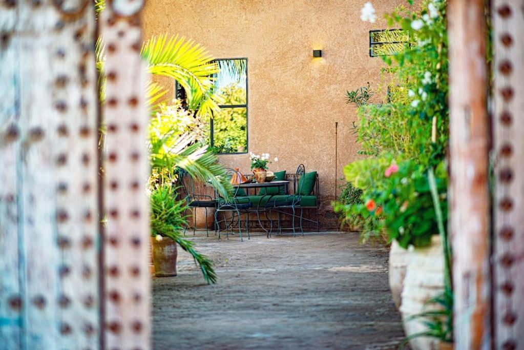 מרקש Aux Portes De Marrakech Villa Arts & Deco Avec Piscine מראה חיצוני תמונה