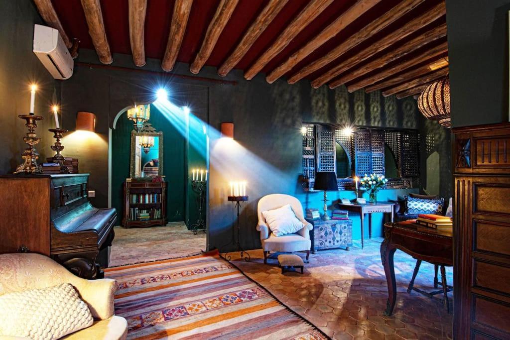 מרקש Aux Portes De Marrakech Villa Arts & Deco Avec Piscine מראה חיצוני תמונה
