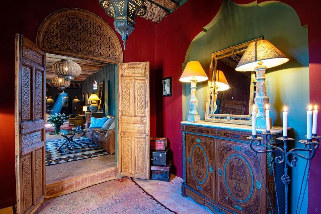 מרקש Aux Portes De Marrakech Villa Arts & Deco Avec Piscine מראה חיצוני תמונה