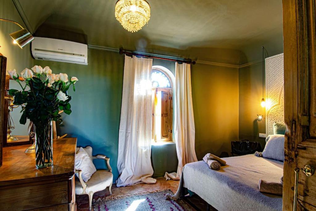מרקש Aux Portes De Marrakech Villa Arts & Deco Avec Piscine מראה חיצוני תמונה