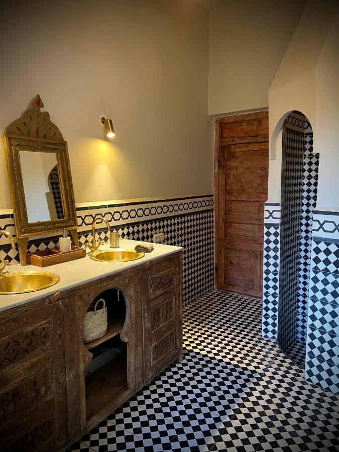 מרקש Aux Portes De Marrakech Villa Arts & Deco Avec Piscine מראה חיצוני תמונה